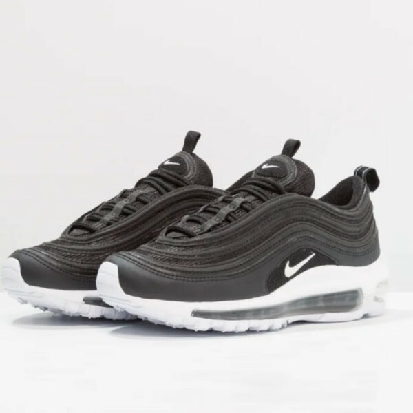 Nike Air Max 97 black sole white (nera suola bianca ) pers.