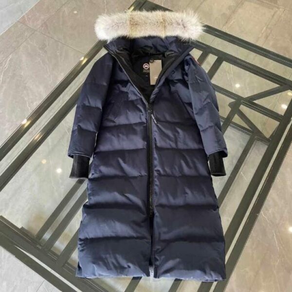 Piumino Lungo con Colletto Canada Goose Pers.