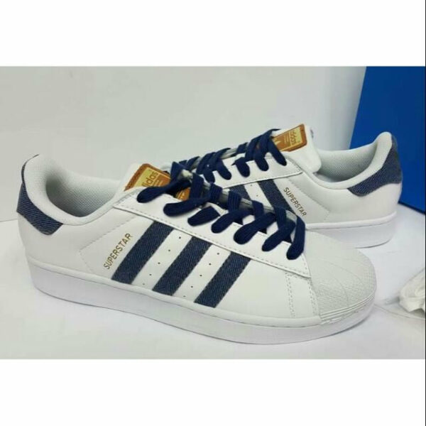 Adidas Superstar Denim * White/Blue