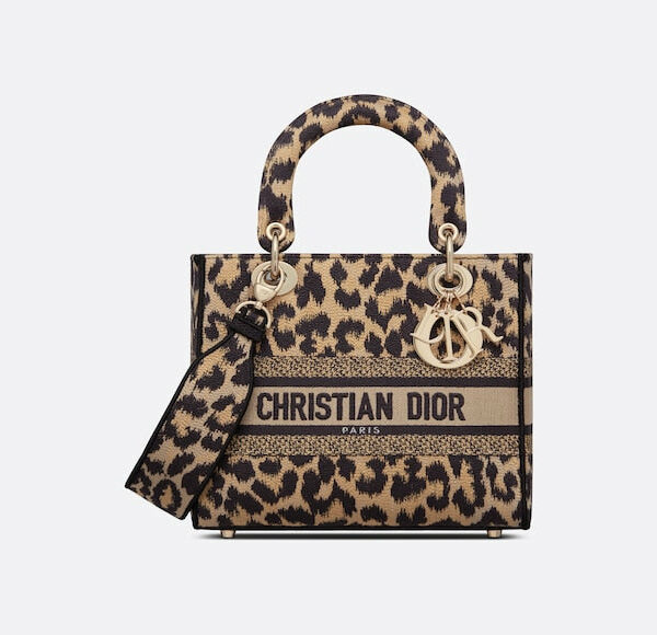 Dior Book Tote Leopard *