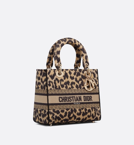 Dior Book Tote Leopard *