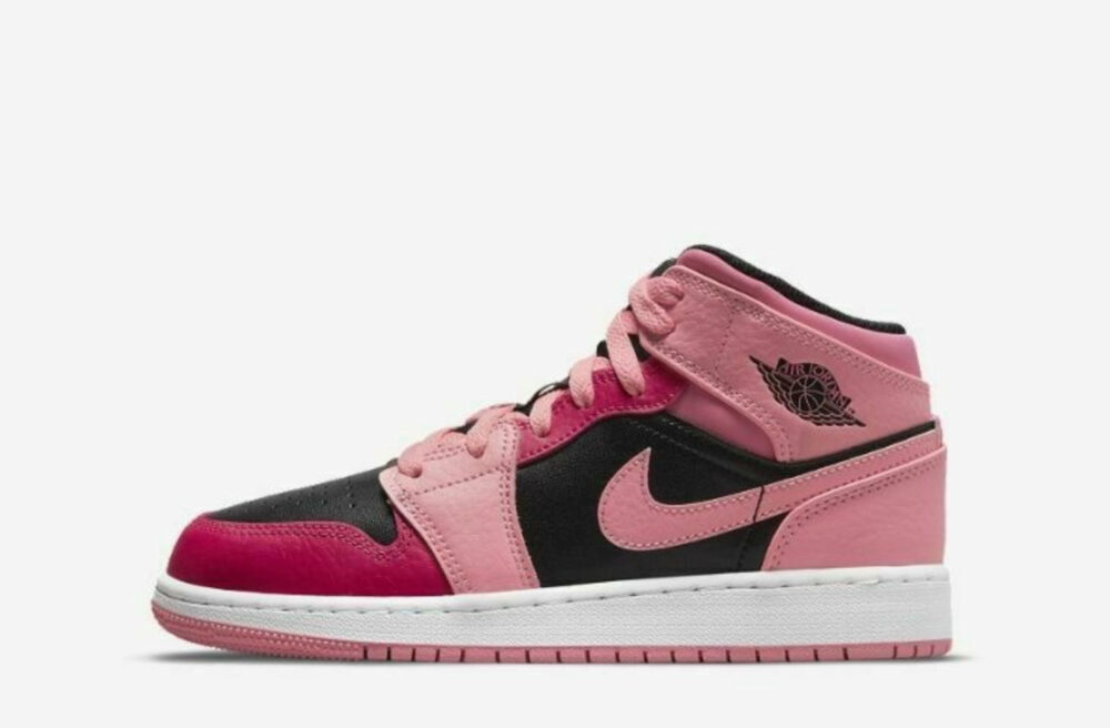 Jordan 1 Mid Purple Pink Pers.