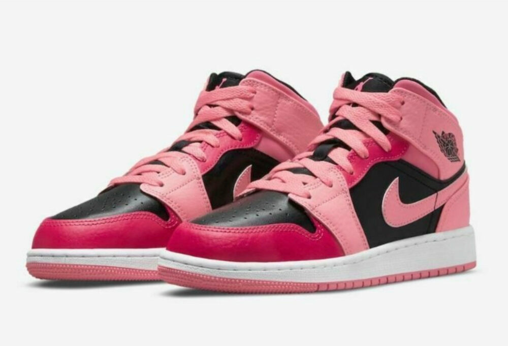 Jordan 1 Mid Purple Pink Pers.