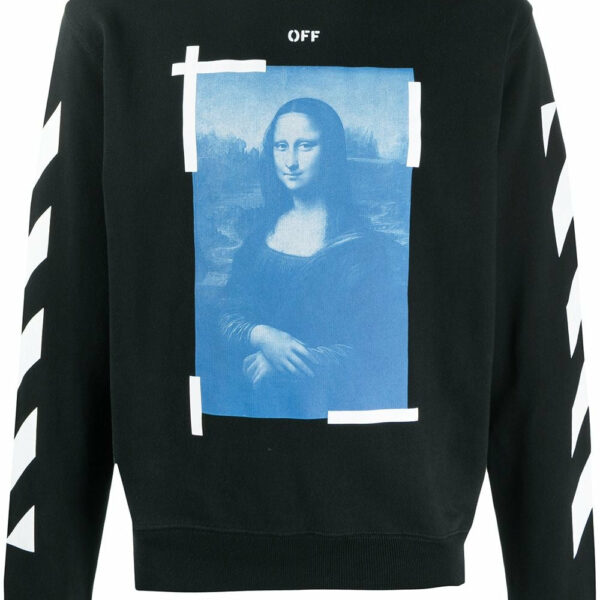 Felpa Off White Mona lisa  Pers.