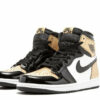 Nike Jordan 1 High Patent Gold toe *