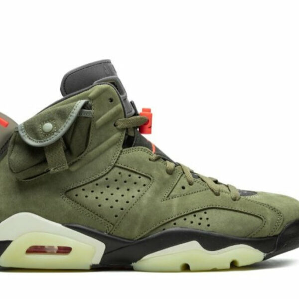 Jordan 6 Travis Scott Olive Retro *