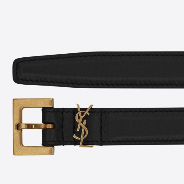 Cintura YSL Nera Monogram *