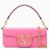 Borsa a spalla Valentino Locó Rosa *