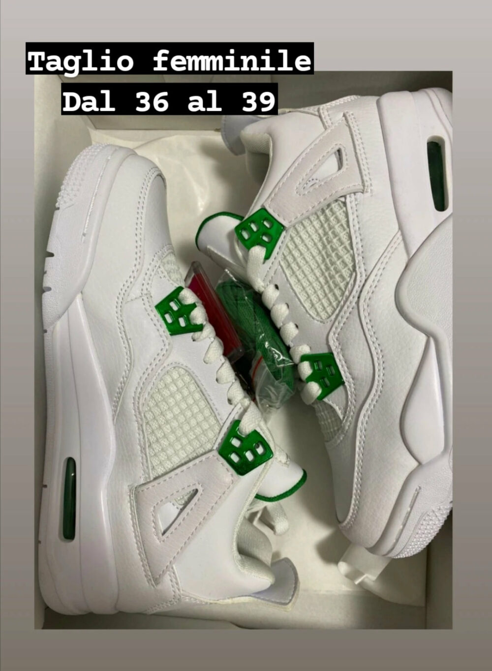 Jordan 4 Metallic Green *