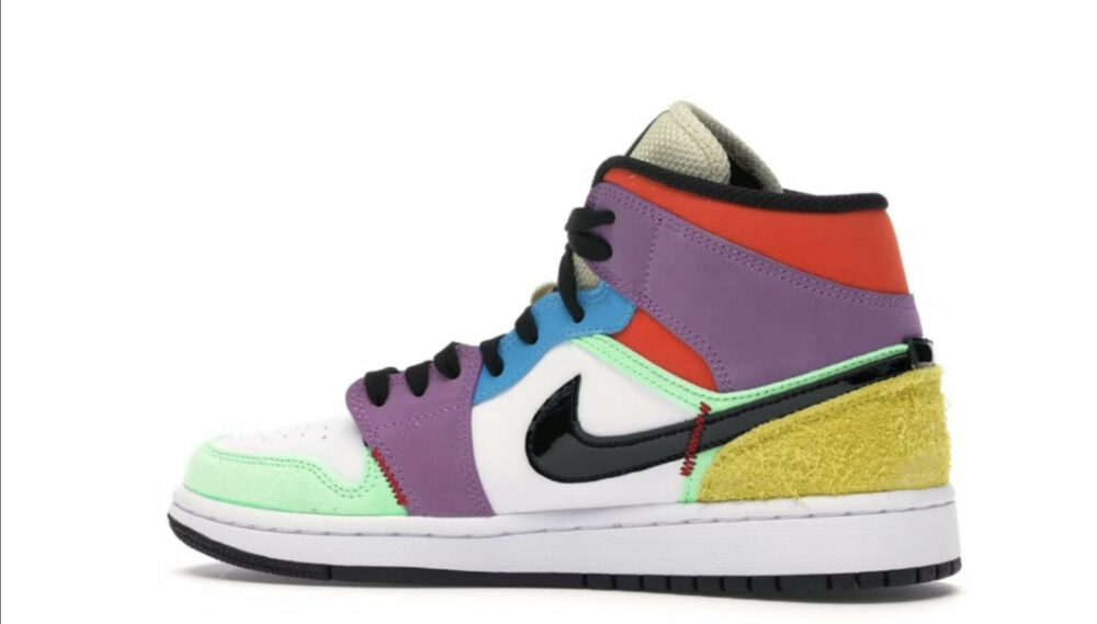 Nike Jordan 1 Mid Multicolor *