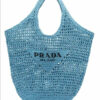 Borsa Prada Shopping in Rafia *