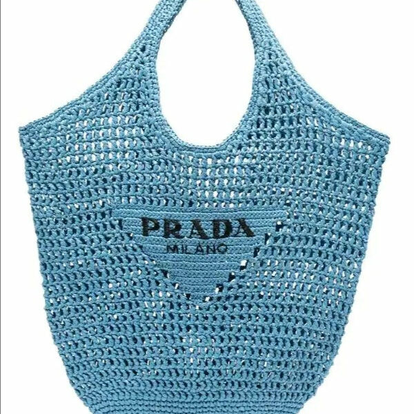 Borsa Prada Shopping in Rafia *