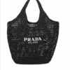 Borsa Prada Shopping in Rafia *