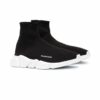 Balenciaga Speed nera suola total white *