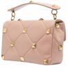 Borsa Valentino Roman Stud Nude * - immagine 2