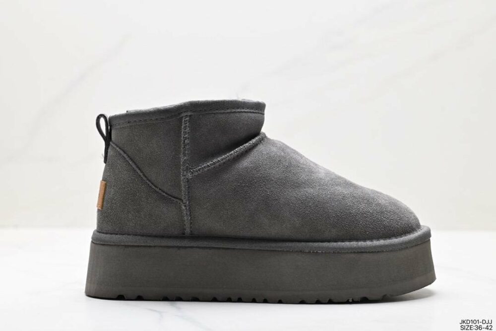 Ugg grigio con Plateau