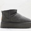Ugg grigio con Plateau