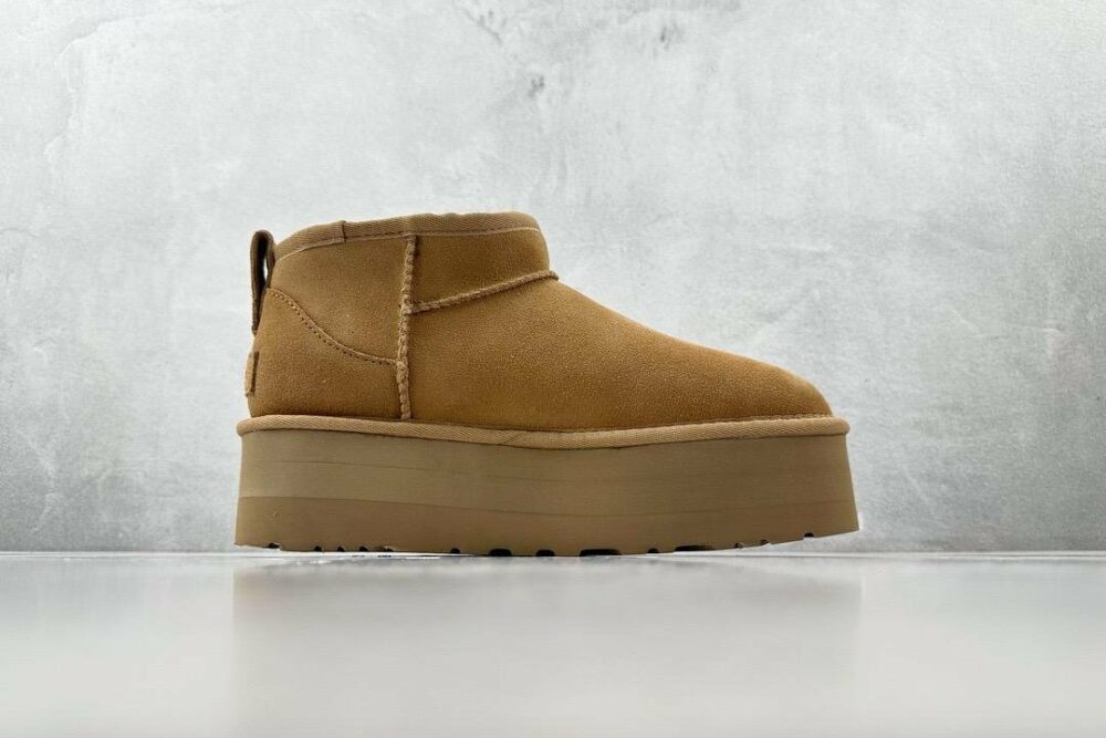 Ugg color Cammello con plateau * - immagine 2