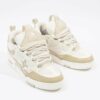 Sneakers LV Skate bianca e beige * - immagine 4