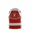 Sneakers LV Trainer Rosse e bianche* - immagine 2