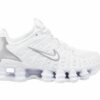 Nike Shox bianca retro grigio * - immagine 2
