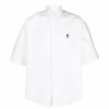 camicia Ami Paris bianca *