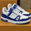 Sneakers LV Trainer blu Glass * - immagine 2