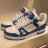 Sneakers LV Trainer blu Glass *