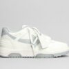 Sneakers Off White out of office bianche e azzurrine *