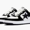 Sneakers Bape sta bianca e nera * - immagine 2