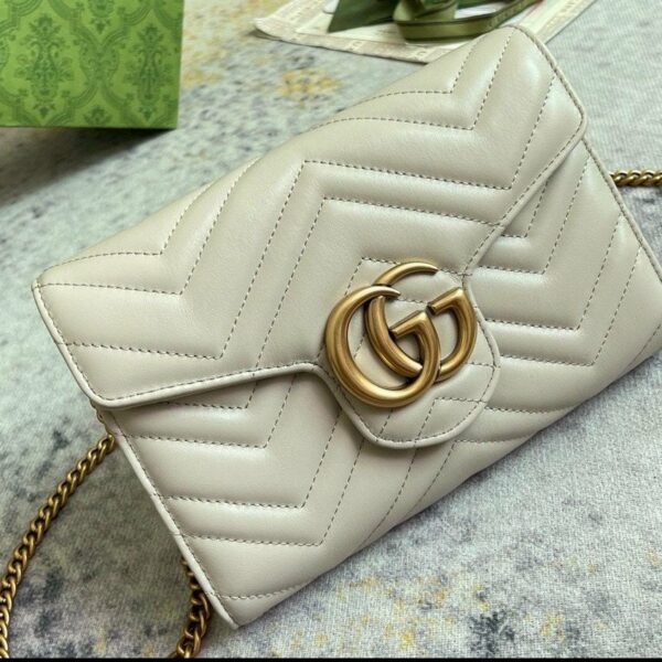 Portafoglio Gucci bianco *