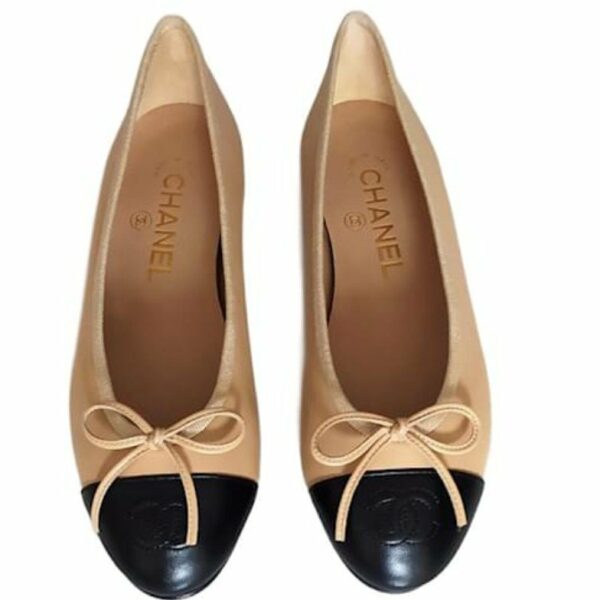 Ballerine Chanel Beige nere *