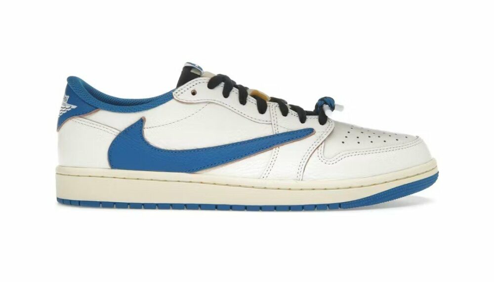 Sneakers Nike X Travis Scott Fragment Sail Blu *