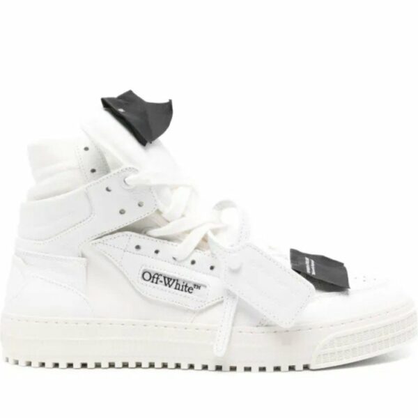Sneakers Off White 3.0 bianco logo e cartellini neri *